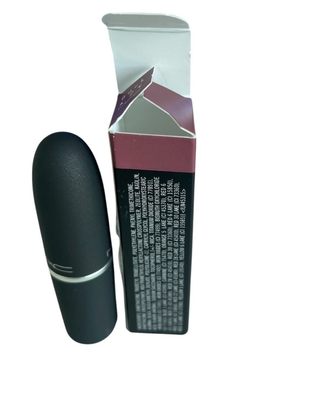 Mac Powder Kiss Lipstick 932 KINDA SOAR -TA Discontinued BRAND NEW IN BOX - Picture 3 of 6